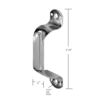 Jumbo Zinc Door Pull - Image 2
