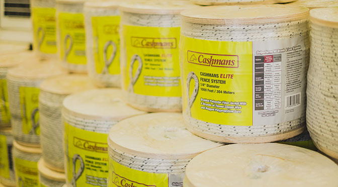 Cashmans Elite Rope Fence - 1000' Length - Image 2
