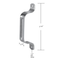 Small Zinc Door Pull - Image 3