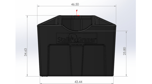 STALL GRAZER 3-IN-1 FEEDER - Corner & Wall - Image 4