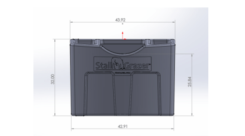 STALL GRAZER 3-IN-1 FEEDER - Corner & Wall - Image 5