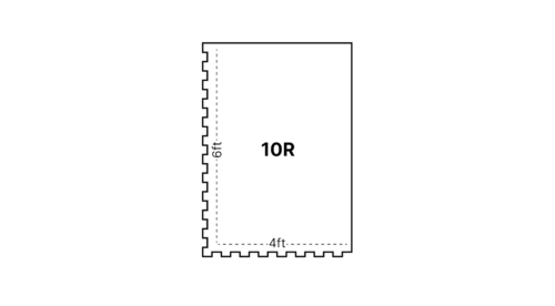 Punter Interlocking Rubber Floor Mats 4' x 6' x 3/4" - Image 5