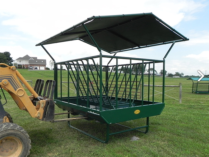 Heavy Duty Round Bale Pasture Feeder - Image 2