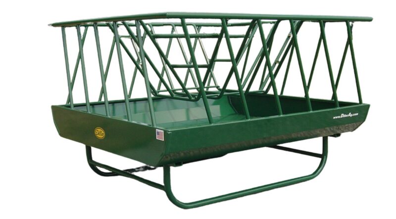 Cattle Round Bale Pasture Feeder