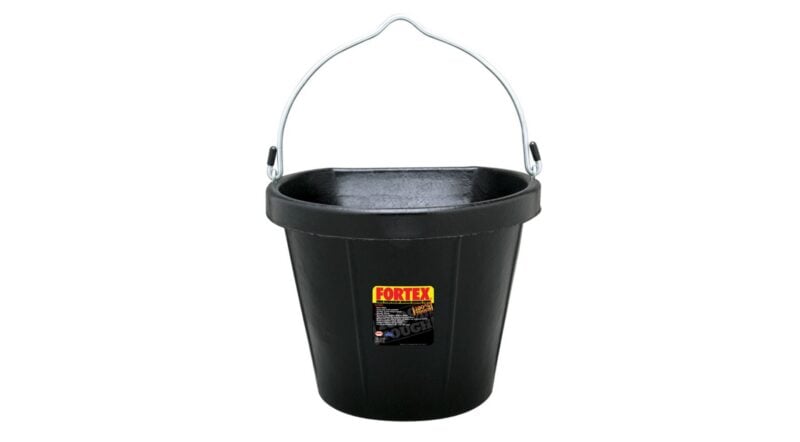 Fortex 18 Quart Rubber Bucket