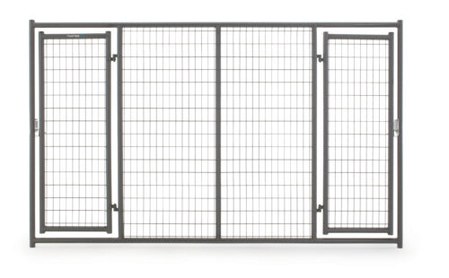 Double Door Kennel Front 10'
