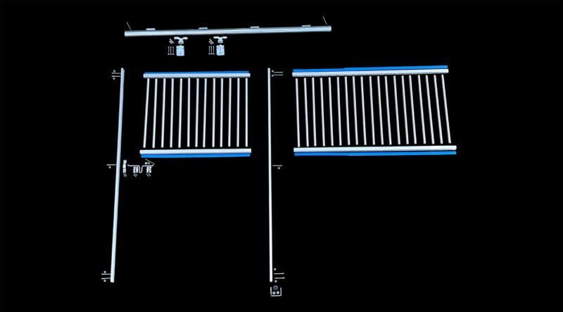 10' Aluminum Super Duty Stall Front