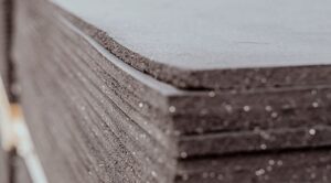 Rubber Floor Mats 4' x 6' x 3/4" First Quality Smooth Both Sides