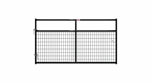 Black Wire Filled Gate