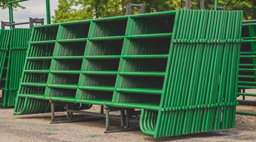 100' x 200' Cashman Super Duty Horse Arena - 6' High