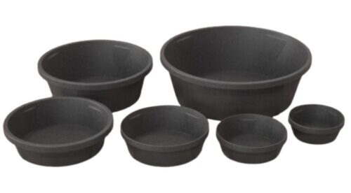 Recycled Rubber Feed Pans