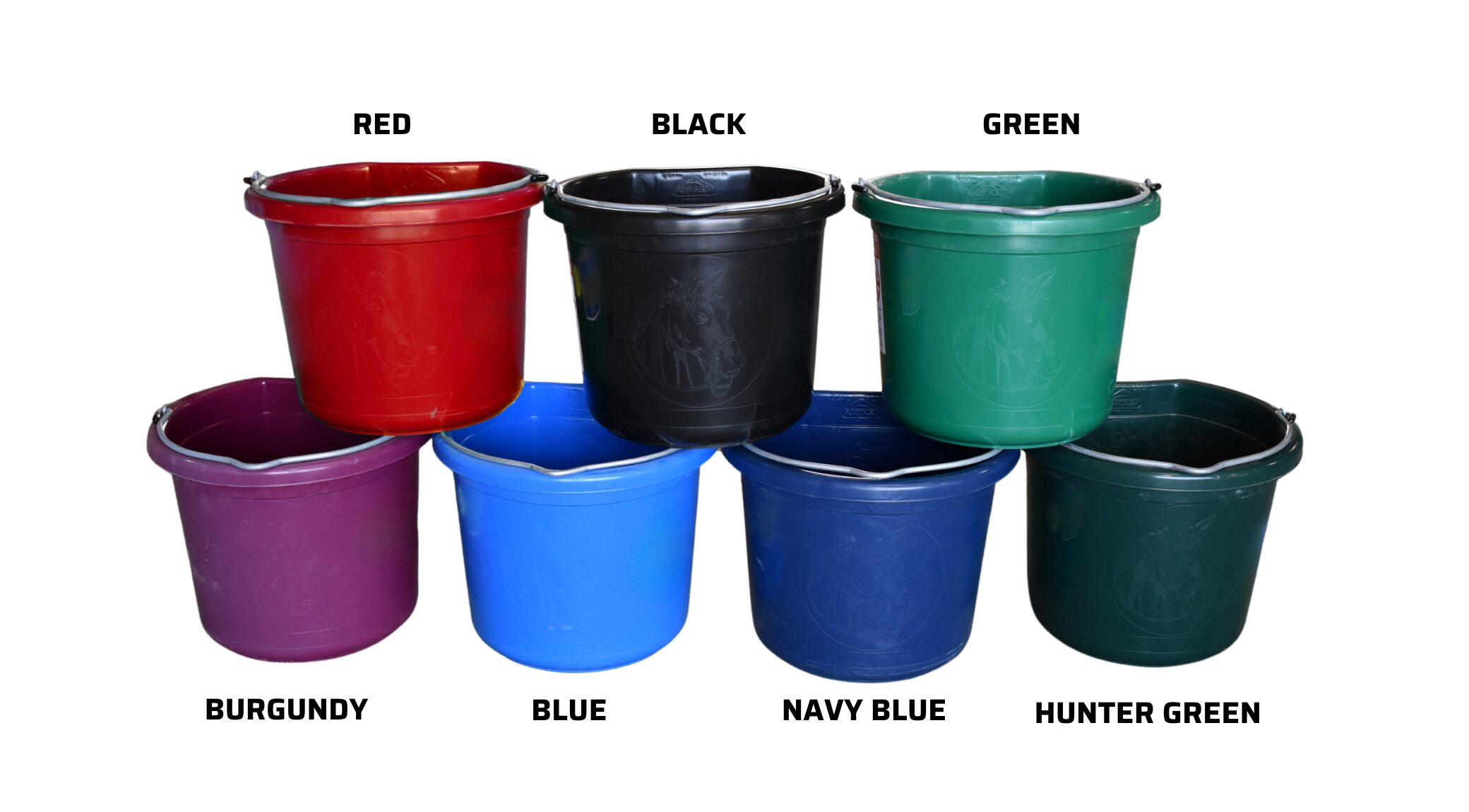 Baker's Dozen Fortiflex 6 Gallon Premium Flat Back Bucket - Image 3