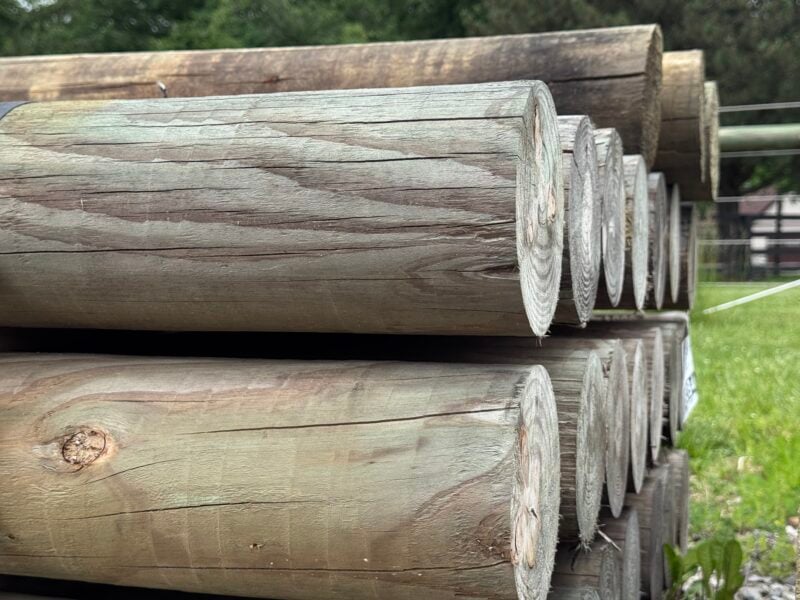 5" x 12' Cylinder Post
