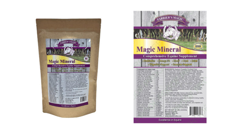 Farrier's Magic® Mineral Top Dress Comprehensive Horse Supplement