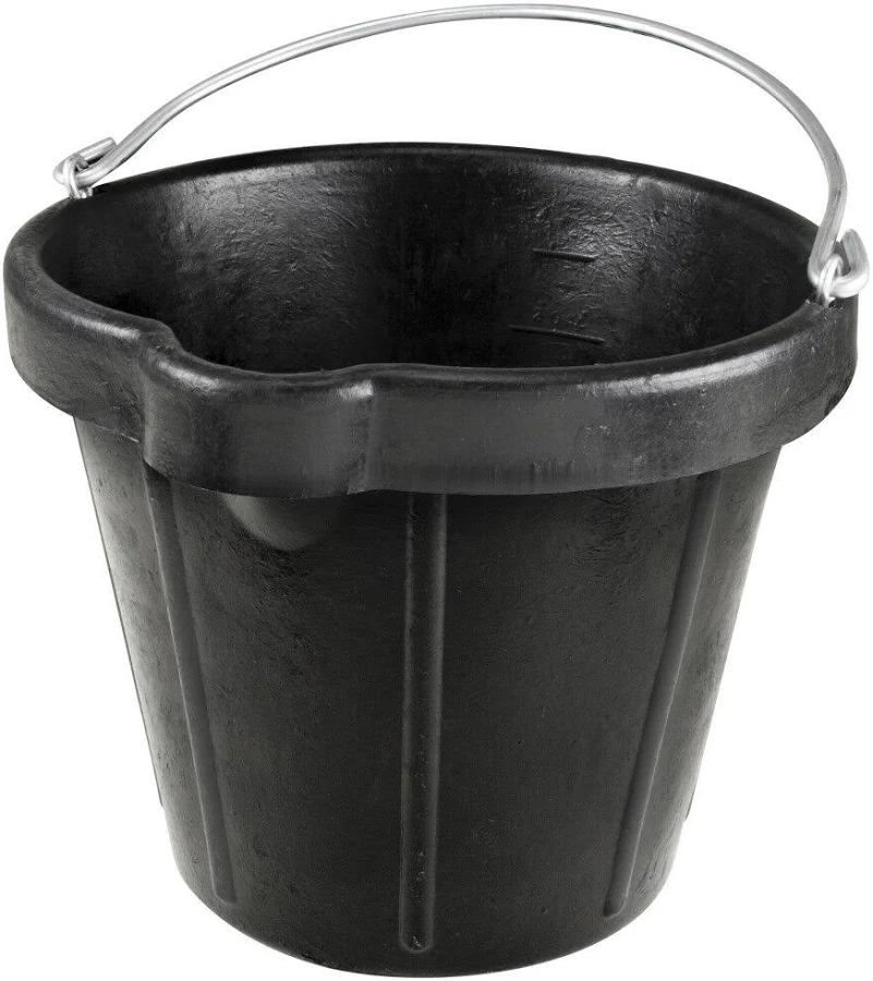 Fortex 18 Qt Round Rubber Bucket